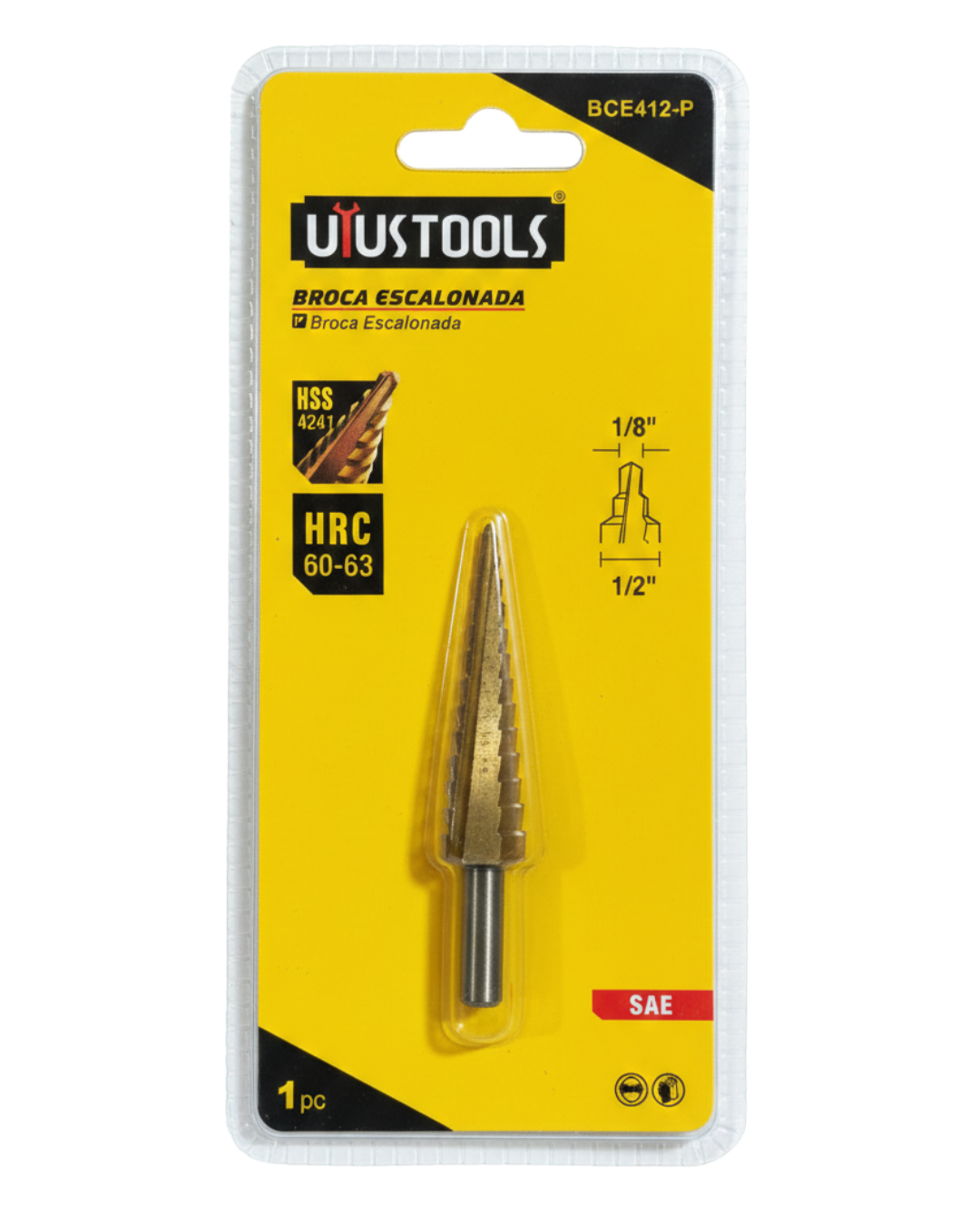 Broca Escalonada BCE412-P